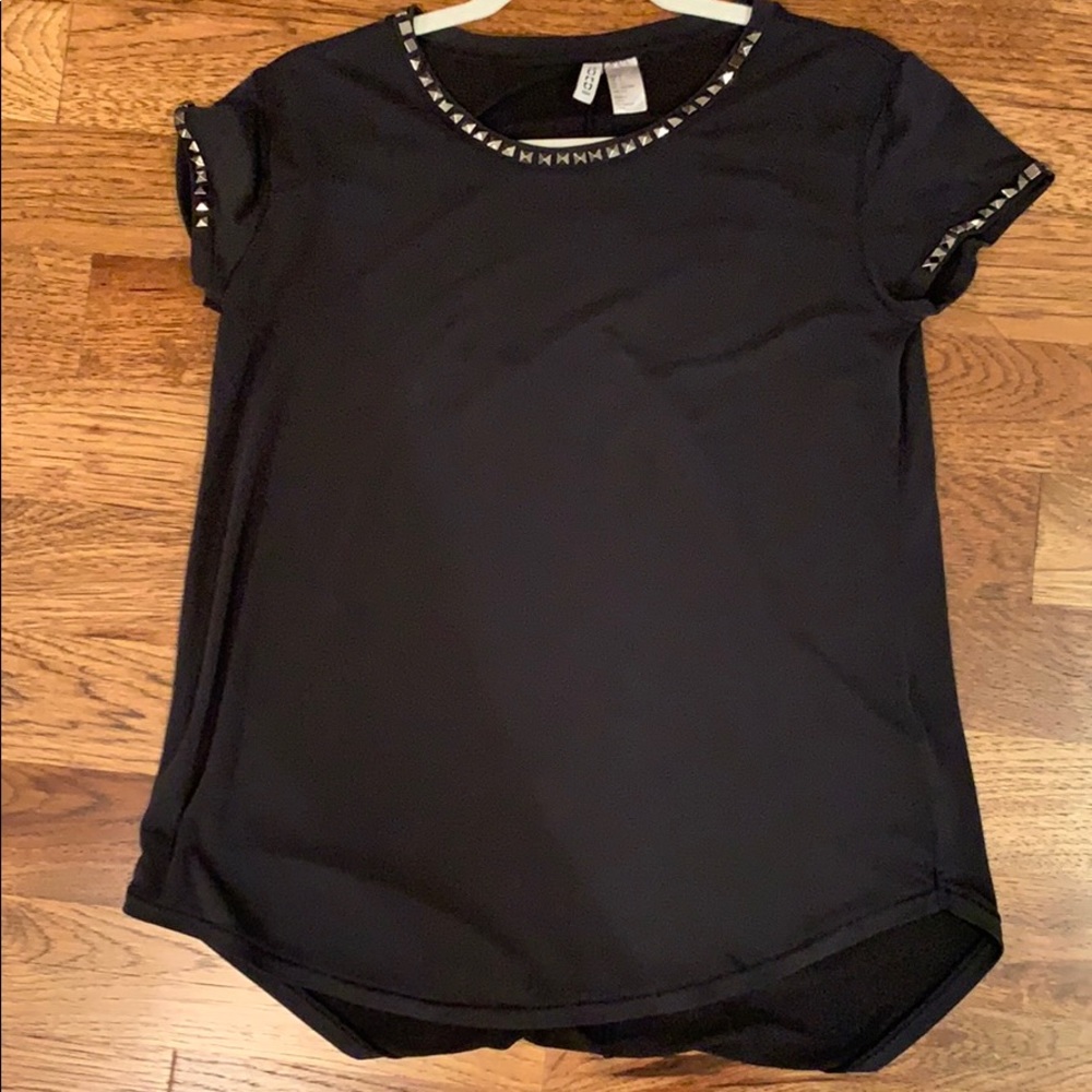 Flowy top with stud detail